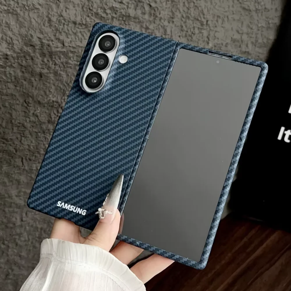 Premium Aramid Fiber Case with Magnetic Charging & Screen Protection