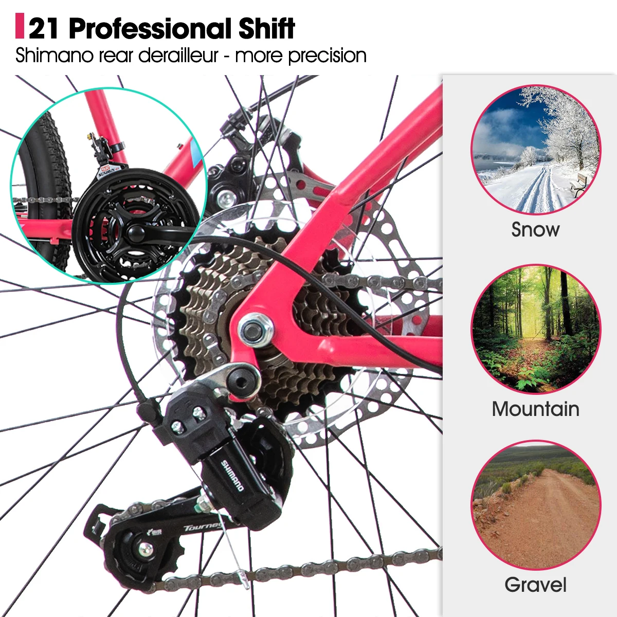 26-Inch Step-Through Mountain Bike 5