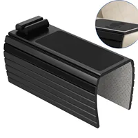 Wood Sofa Arm Tray Table Anti-Slip Armrest Organizer with 360° Rotating Phone Holder Multifunctional Sofa Armrest Tray for Snack 1