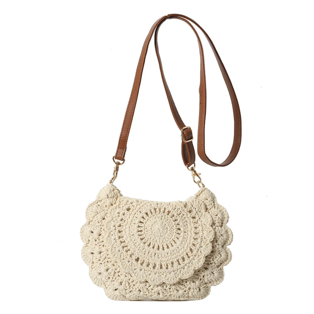ショルダーバッグ gimaguas Sand crochet Fisherman shoulder bag d2f7f5eb9b3d99dc50cbfa1d430331