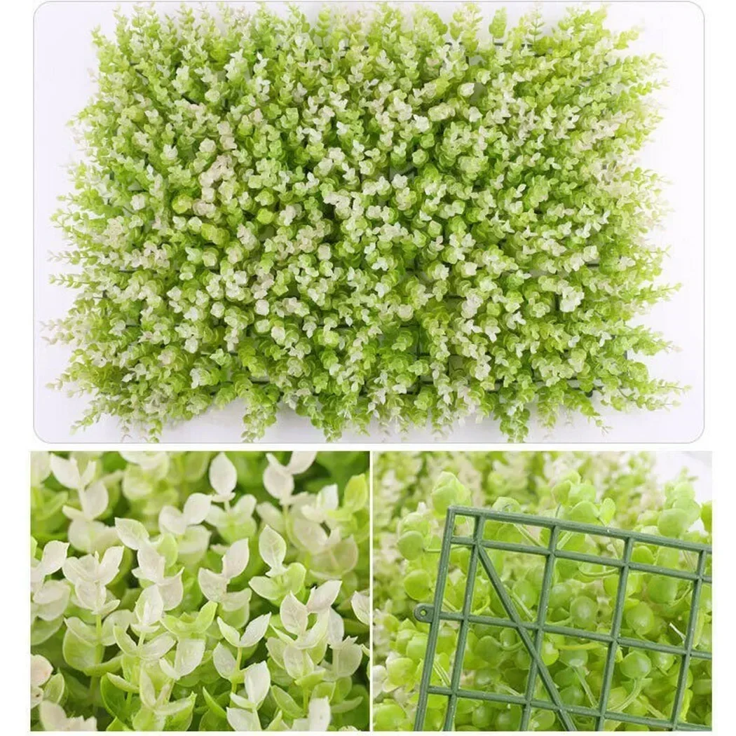 Artificial Greenery Panel for Home and Garden Decor
