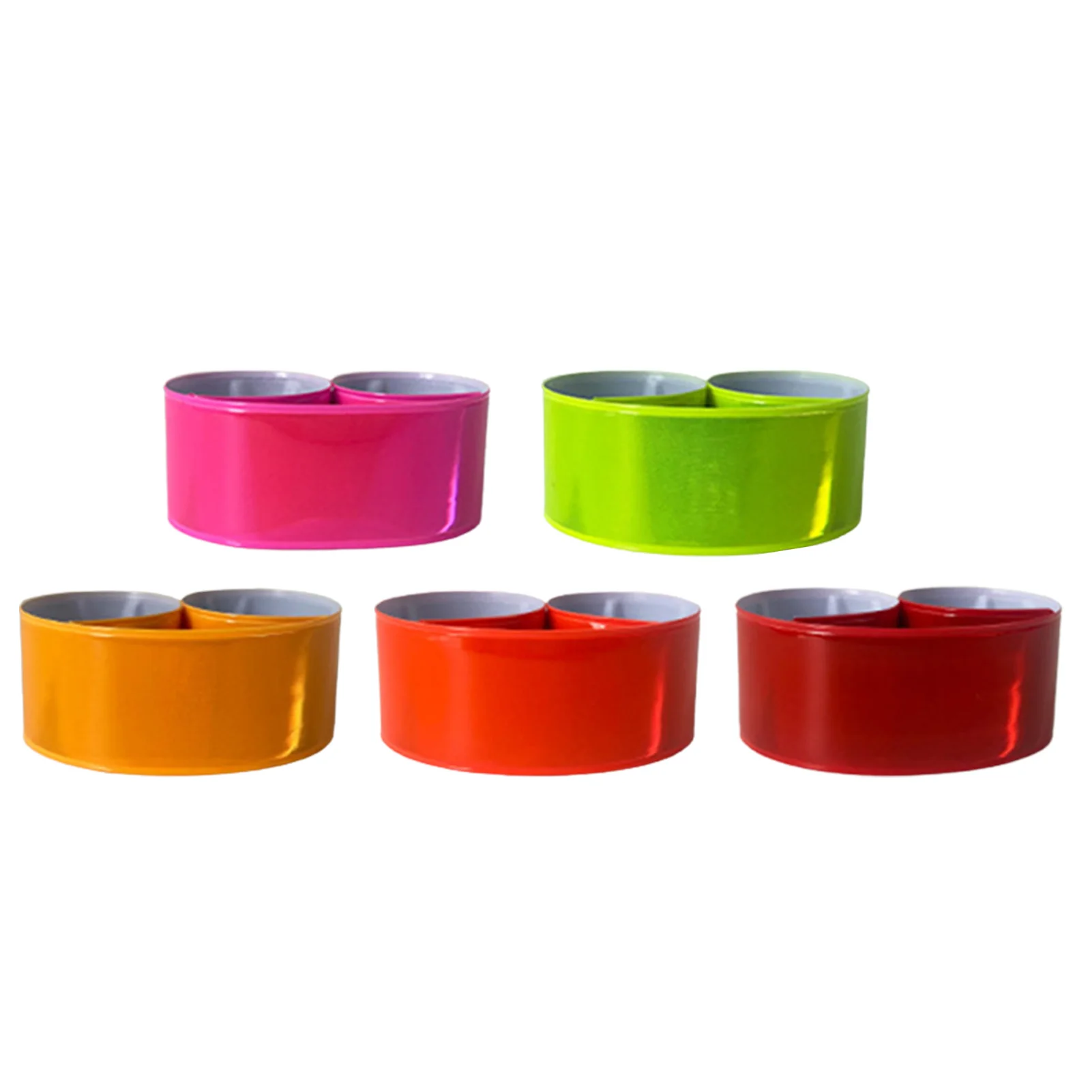 Fluorescent Slap Armbands Reflective Bands Wrist Arm Ankle Night Security
