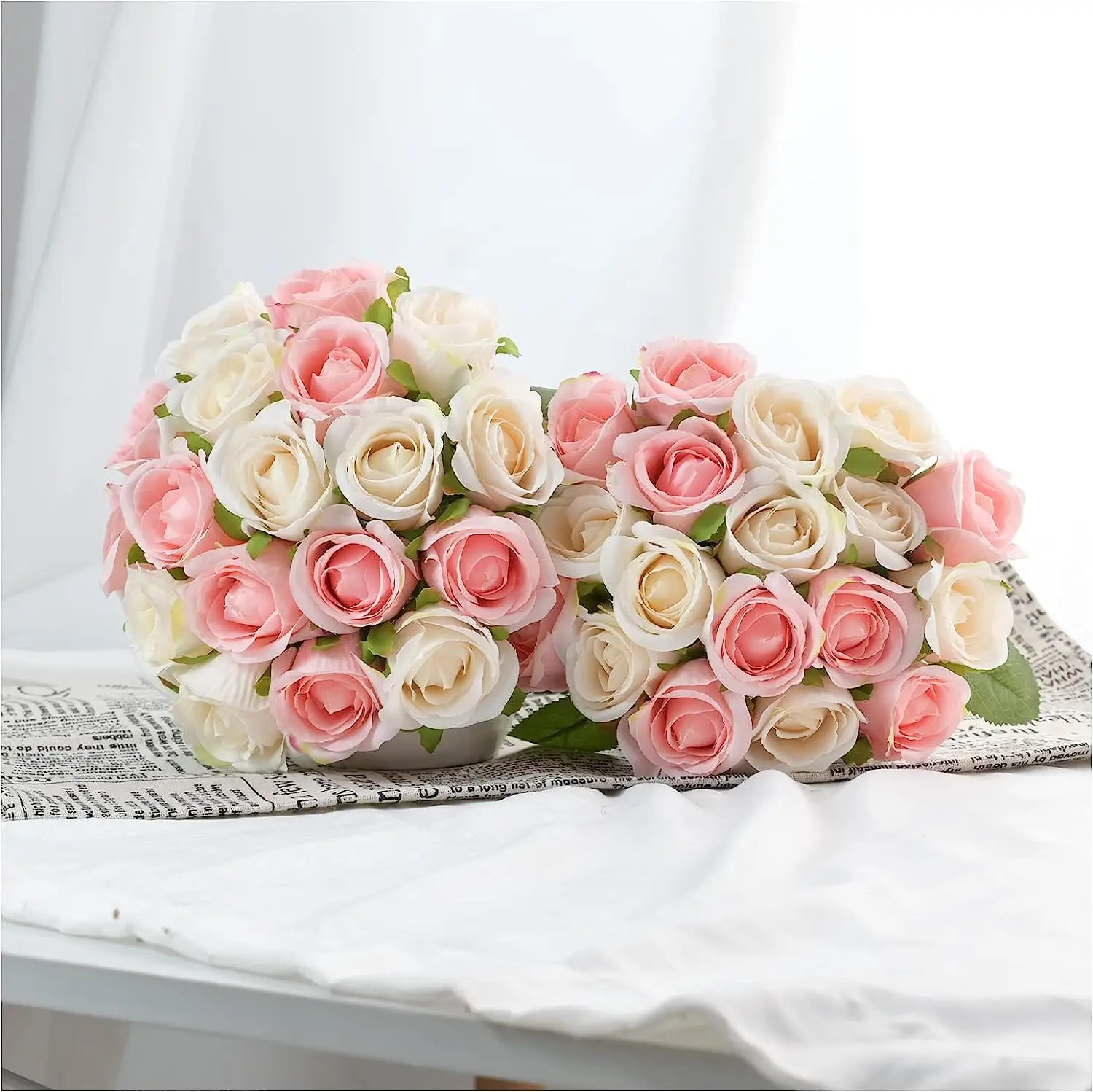 

Artificial Rose Bouquet Pink Red Black Flowers With Stems Fake Flowers Home Decoration Decoration Outdoor Bridal Wedding