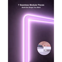 LED Glide Wall Light Bluetooth RGB LED Light Splicing LED Strip Light Support App Control For Bedroom Game Room 2