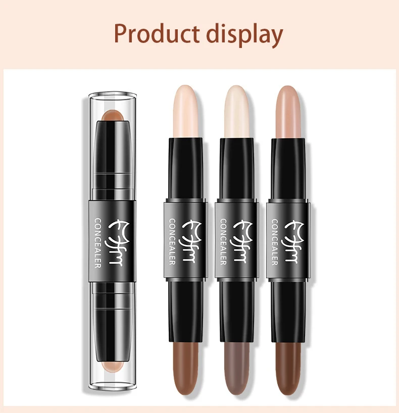 

Contour Stick Double Head Contour Pen Long Lasting Dark Circles Corrector Waterproof Concealers Stick Cosmetics