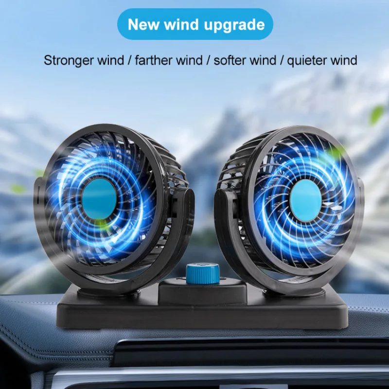 다음은 국문으로 제목을 다시 작성한 것입니다. 휴대용 USB 충전식 선풍기 세트: 걸이식 목 선풍기, 블레이드리스 넥밴드 선풍기, 미니 에어 쿨러 8 자동차 냉각 더블 헤드 전기 선풍기, USB 충전, 듀얼 헤드 선풍기, 강력하고 바람 강한 자동차 인테리어 냉동 선풍기, 여름, 12 V, 24V