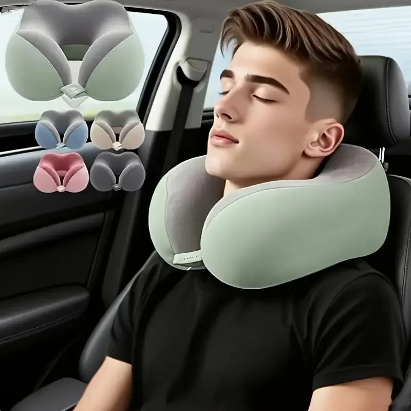 Ergonomic U-Shaped Travel Neck Pillow 1