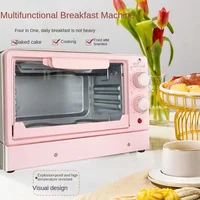 220V 4-in-1 Breakfast Maker with Toasting, Grilling, and Waffle Plates for Quick and Easy Breakfasts 2