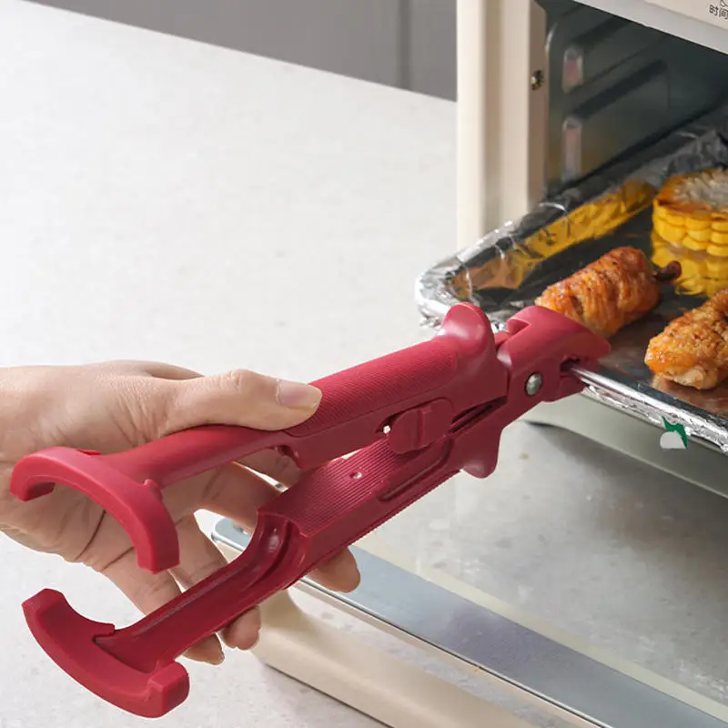 2in1 Anti Scalding Clip Meal Bowls Tongs Kitchen Bowl Dish Clip Durable Non-slip Gripper Anti-hot Clip Kitchen Baking Tray Clamp