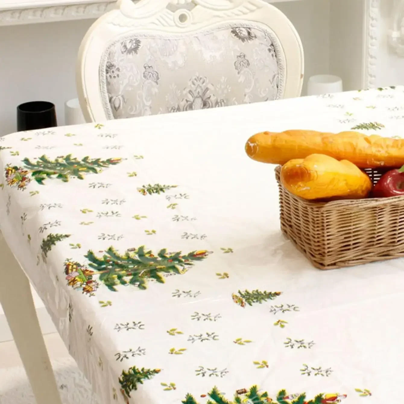 PVC Tablecloth Home Christmas Decoration