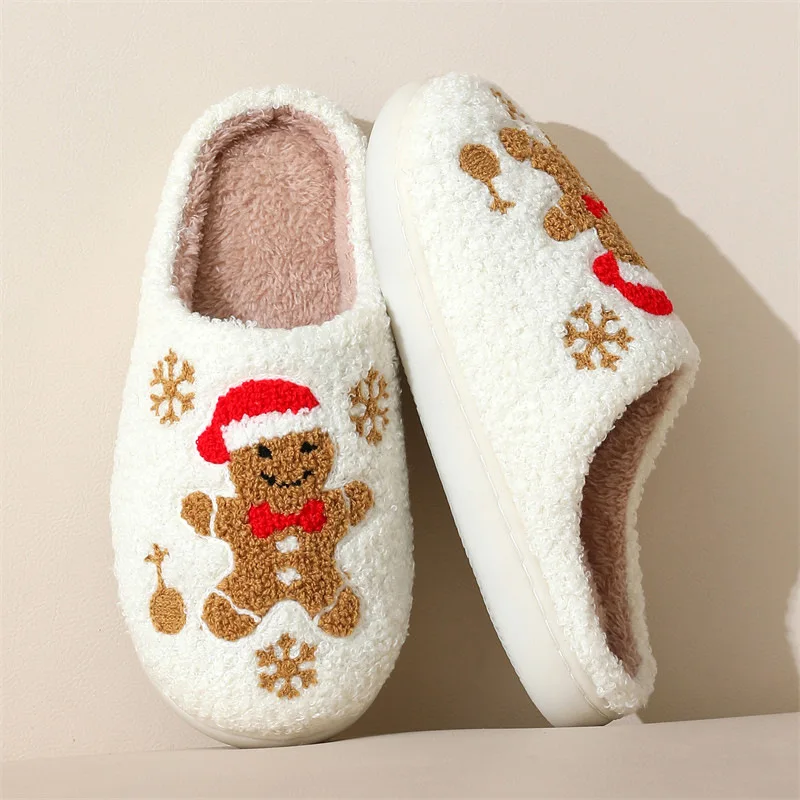 Winter Floral Cozy Slippers - Unisex Fashion Sandals