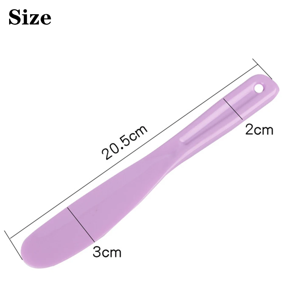 Applicatore per Trucco, Strumento per Maschere Fai-da-Te, Spatola Cosmetica, Stick per Crema Occhi, Cucchiaio in Silicone per Miscelare Maschere - immagine 6