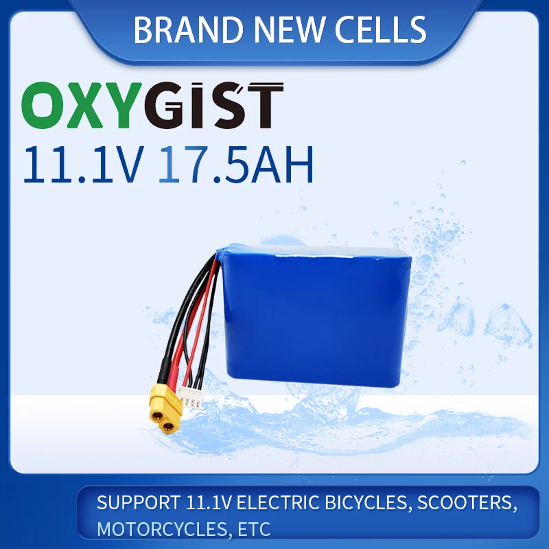 

OXYGIST 11,1 В 3S5P 12,6 Ач 18650 в 12 В литиевый аккумулятор для go рыболовная приманка корабль Детская Игрушечная машина 12 в мотор и т. Д.