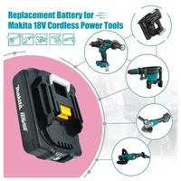 100% original Makita 3.0Ah 18V Rechargeable Power Tools Battery For Makita 18V BL1830 BL1830B BL1840 BL1840B BL1850 BL1850B