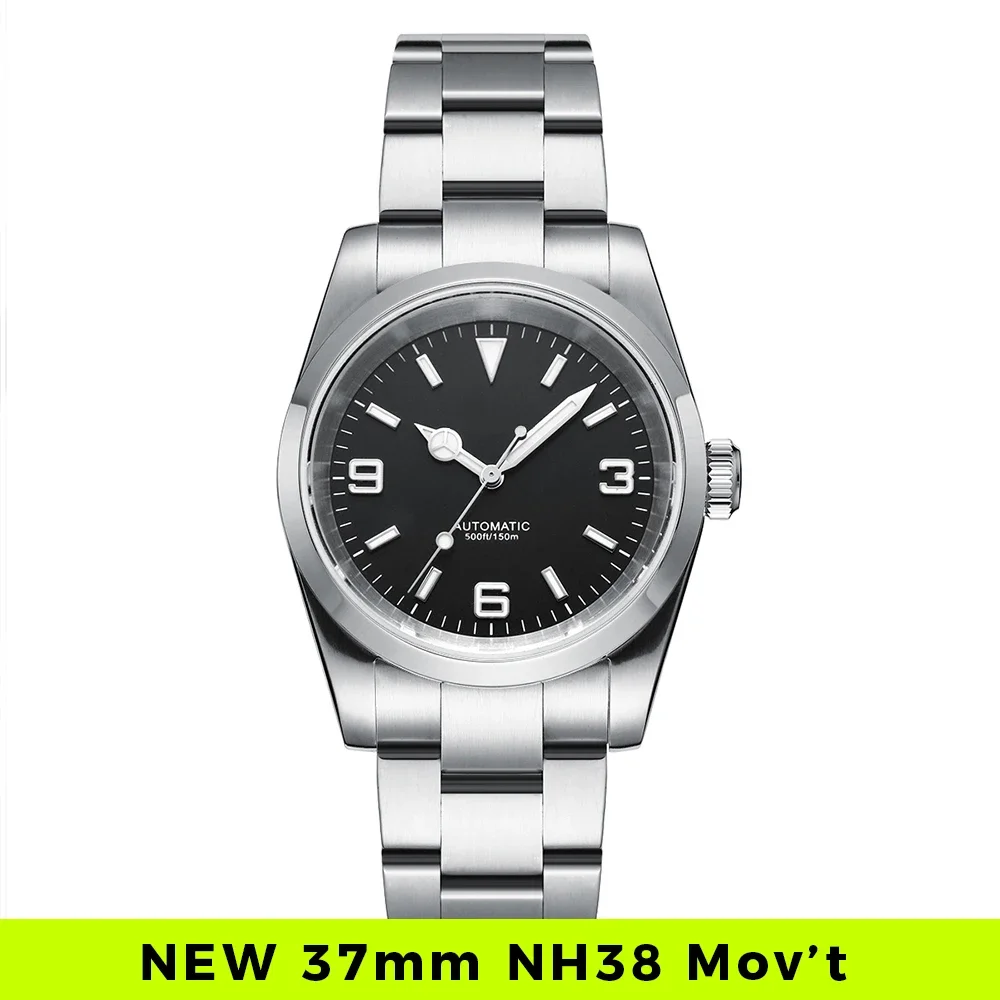 【稼働品】PHYLIDA ピリダ　オートマチック自動巻き　メンズ腕時計 Phylida-ユニセックス自動巻き時計,シルバーカラー,サンッシュダイヤル