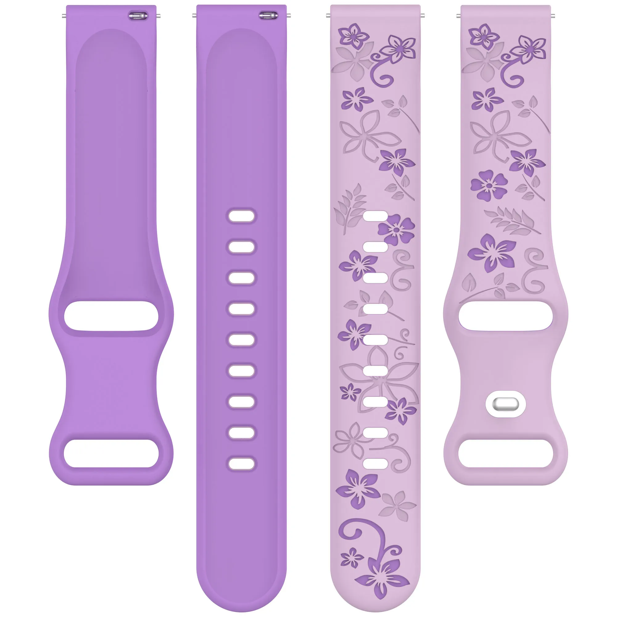 18mm Silicone Watch Band Replacement Strap Bracelet