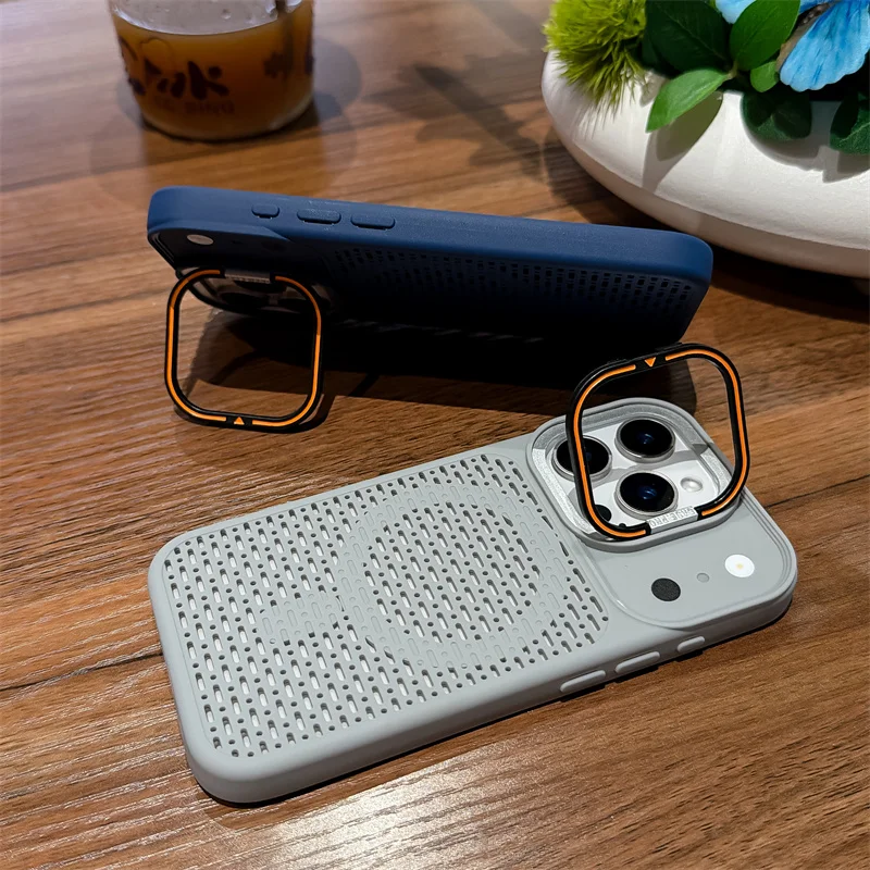 Breathable Magnetic Cooling Mesh Case with Lens Protection