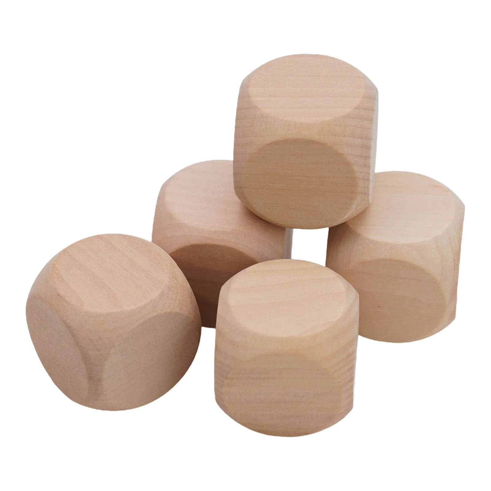 40 40 40mm Blank Wooden Dice Craft Printing Dice Screen Printing Various Size Versatile Use Endless Possibilities