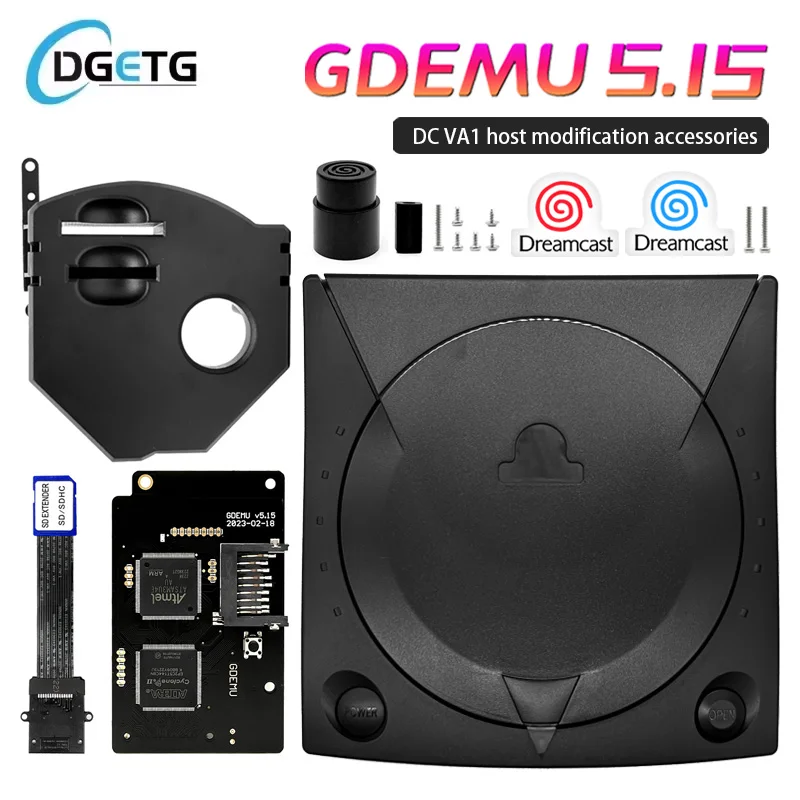 GDEMU V5 15b Kit For SEGA Dreamcast Optical Drive Emulation Board and ...