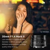 7artisans 35mm F1.4 Mark II Manual Focus Large Aperture Prime Lens Compatible For Sony E Nikon Z Micro 4/3 EPM1 FUJIFX fx 2