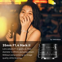 7artisans 35mm F1.4 Mark II Manual Focus Large Aperture Prime Lens Compatible For Sony E Nikon Z Micro 4/3 EPM1 FUJIFX fx 2
