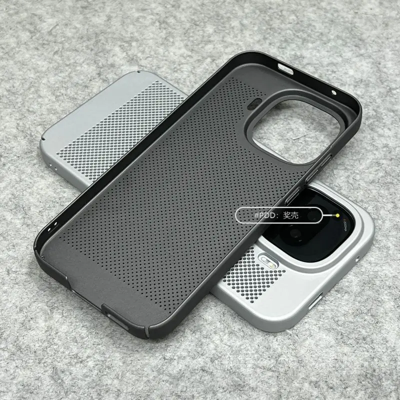 Vivo iQOO Lightweight Honeycomb Heat-Dissipating Hard Case with Dustproof Bumper