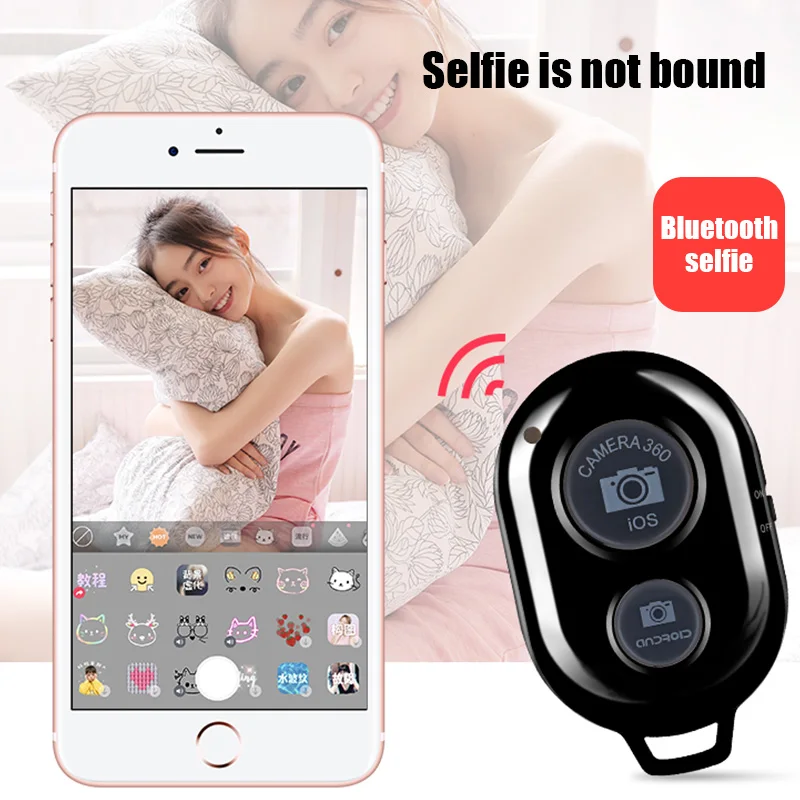 Bluetooth Remote Controller for Smartphone Camera