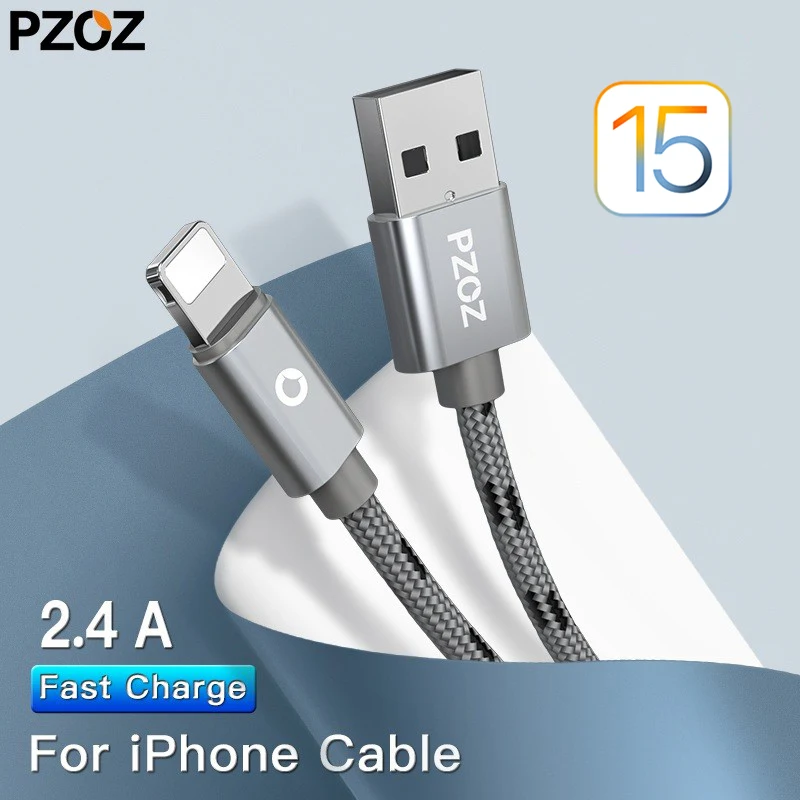 Cavo Usb Pzoz Per Caricabatterie Iphone Cavo Rapido Usb Per Iphone 13 Mini 12 11 Pro Max X Xs Xr 7 8 Plus Se Ipad Air 10.2 Mini 4 5 6