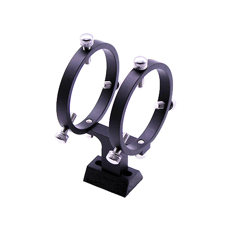 Adjustable Finderscope Laser Pointer Bracket 42mm 50mm 66mm 82mm Aluminium 6-point Guidescope Rings Mount Astronomical Telescope