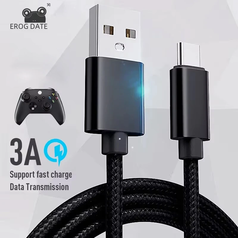 สายชาร์จ USB Type-C คุณภาพสูง สำหรับคอนโทรลเลอร์เกม PS5/Xbox Series X/S