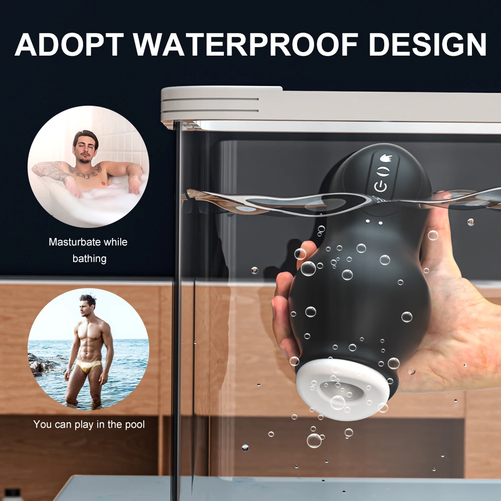 Automatic Vibration Masturbation Cup With 7 Speeds For Men_voghion.com