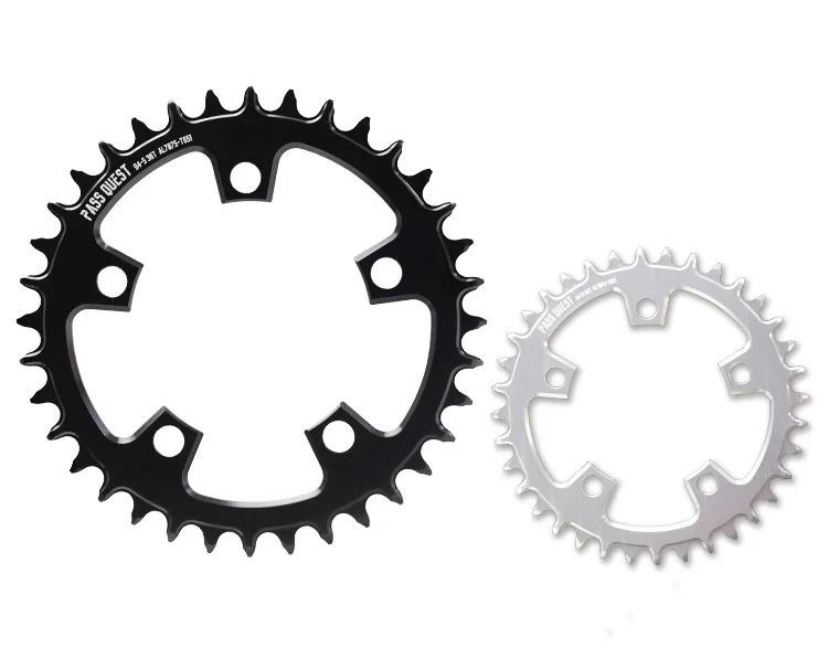 Description Picture 4 of itemPASS QUEST 94BCD (5-bolt) ROUND Narrow Wide Chainring for FIVE CLAW CRANK 10/11/12 Speed ordinary chain Bicycle Accessories