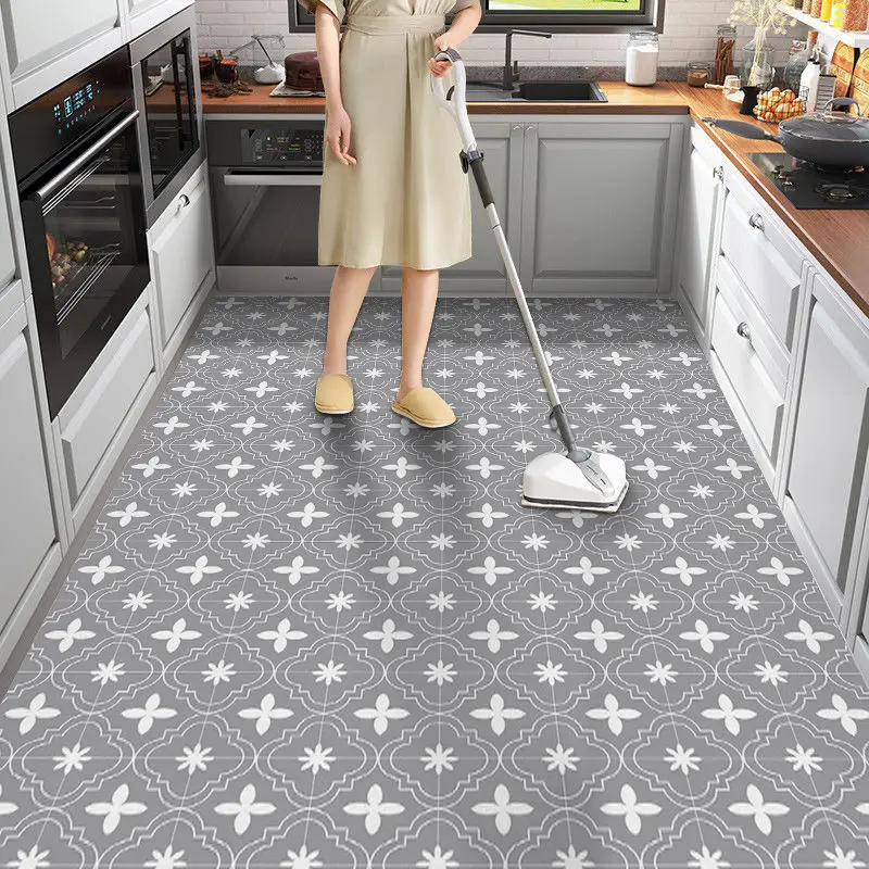 Special Floor Mat For Kitchen Oil proof Carpet Waterproof Carpet Skid resistant Wipe and wash free Simple Door Mat