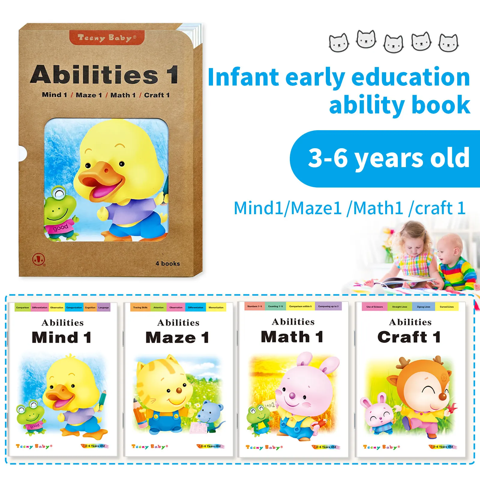 Early Learning Baby Book – Intelligence Training 1