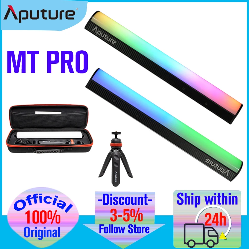 

Aputure MT PRO RGB цветная ледяная палка ручной светодиодный светильник фото освещение трубка светильник светодиодный видео светильник для Youtube Video Studio