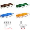 Colour Acrylic Shelf Wall Hanging Board Free Punch Bathroom Toilet Kitchen Storage Rack Plexiglass 3mm Thickened Strong Sticker 2