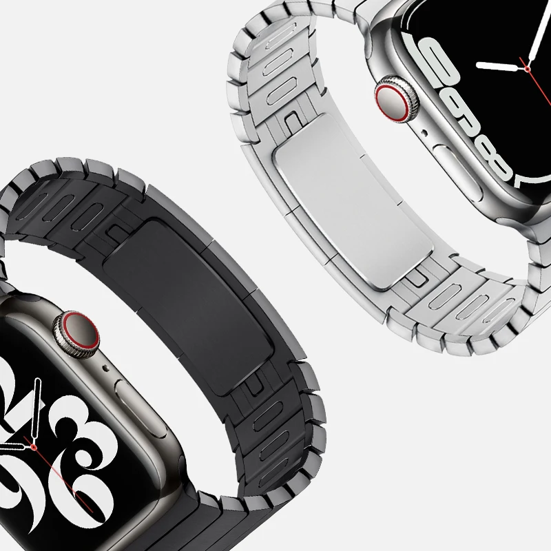 Sleek Metal Bracelet Strap