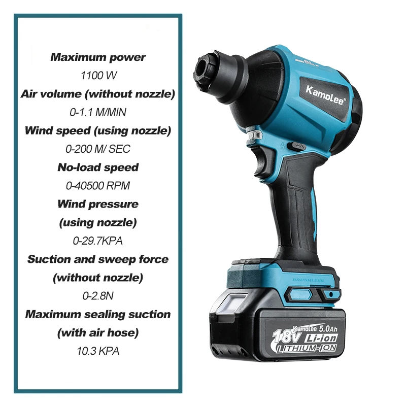 Kamolee   ǳ,  ǳ,  â, ٱ  ǳ, ŰŸ 18V ͸, 1100W, 40500RPM