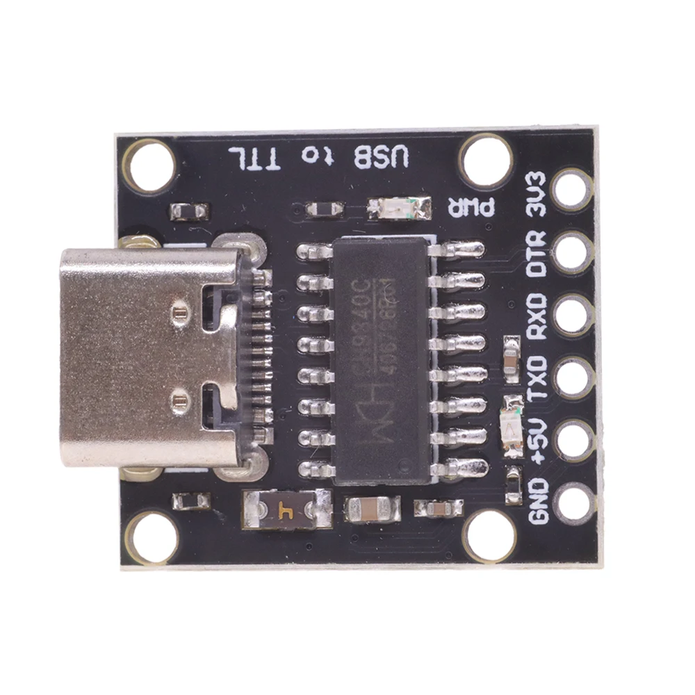 1PCS CH340E MSOP10 USB zu TTL Serial Converter, 5V/3,3 V Alternative CH340G Modul TYPE-C Interface Für Arduino Pro Mini