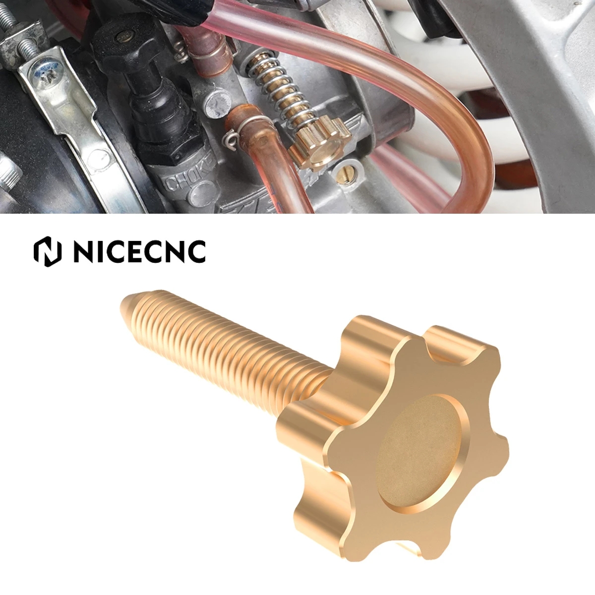 NiceCNC Idle Screw Bolt Adjuster For Yamaha YZ 125 250 250X 65 85 2002