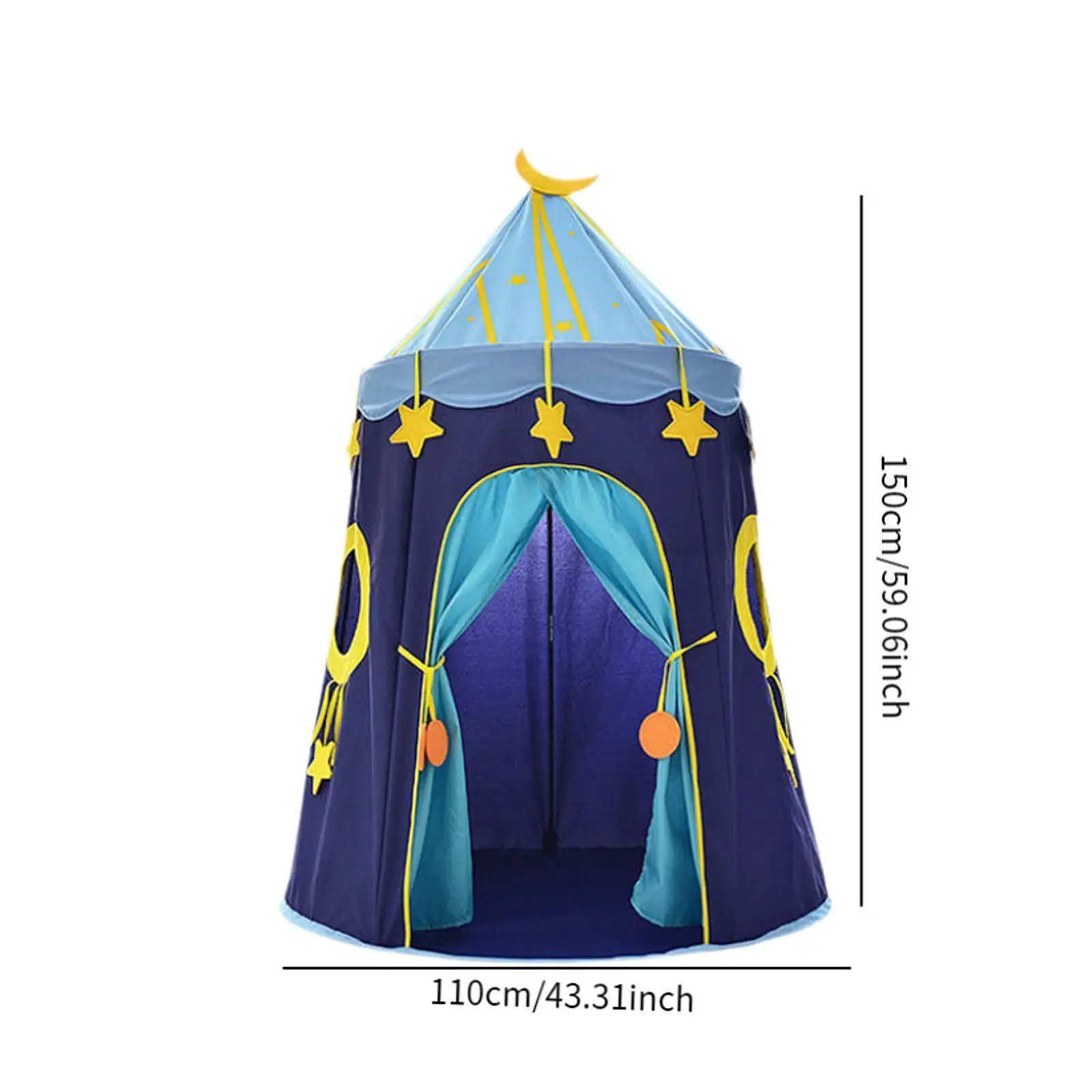 Kids Play Tent,Children Play Tent,Foldable Teepee Play House,Princes Princess for Daycare,Kids Carnivals Indoor Outdoor Games