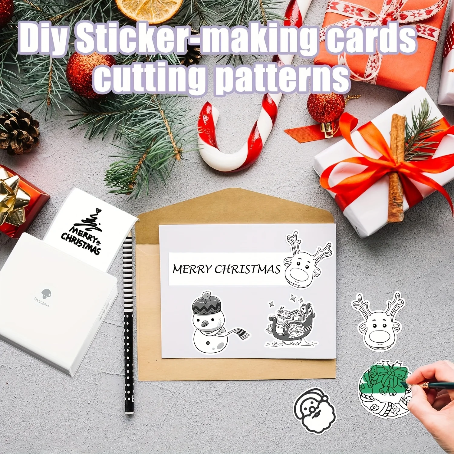 T02/M02X/M02L White Sticker Paper - 3 Rolls of Self-Adhesive Thermal Printer Paper, 53mm x 3.5m, 10 Years Preservation