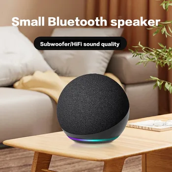 Spherical Wireless Bluetooth Subwoofer Speaker with RGB Light 1