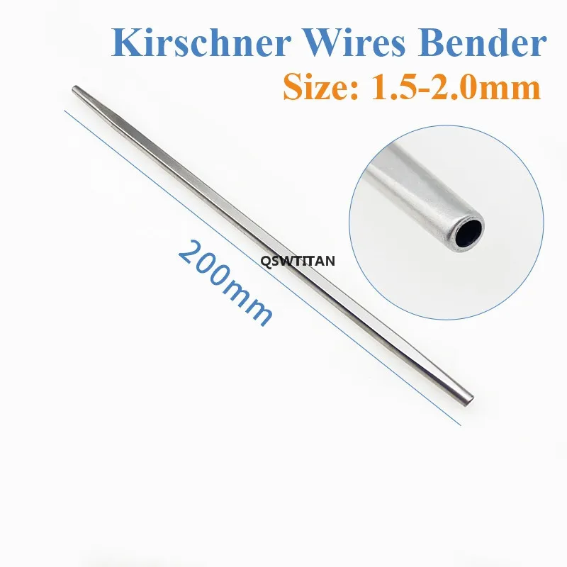 骨キルシュナーワイヤーベンダーステンレス鋼獣医整形外科器具