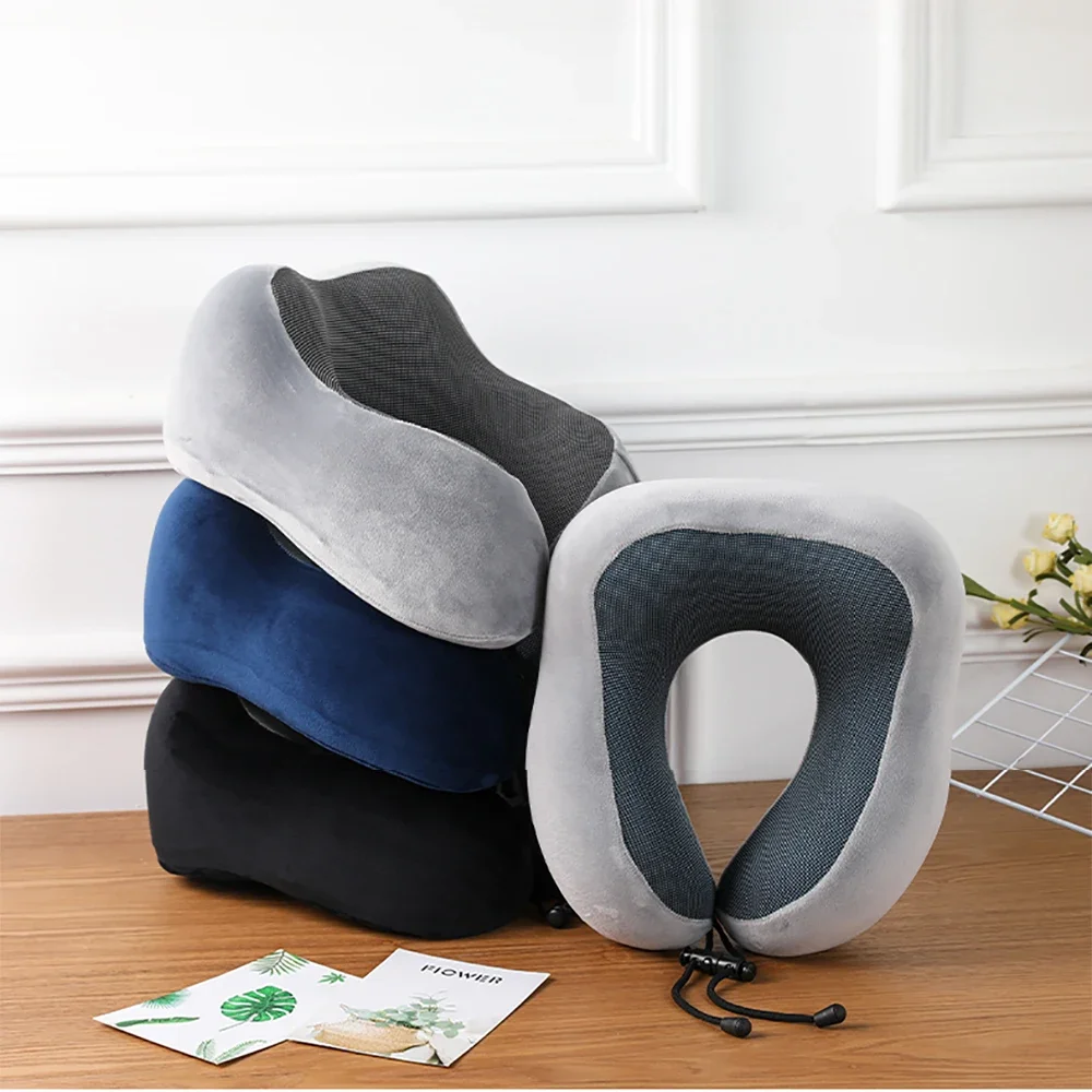 Soft Travel Pillow U Shaped Travel Healthcare Memory Foam Neck Cervical Airplane Pillow Neck Cushion Soft Travel Pillow U Shaped Travel Healthcare Memory Foam Neck Cervical Airplane Pillow Neck Cushion