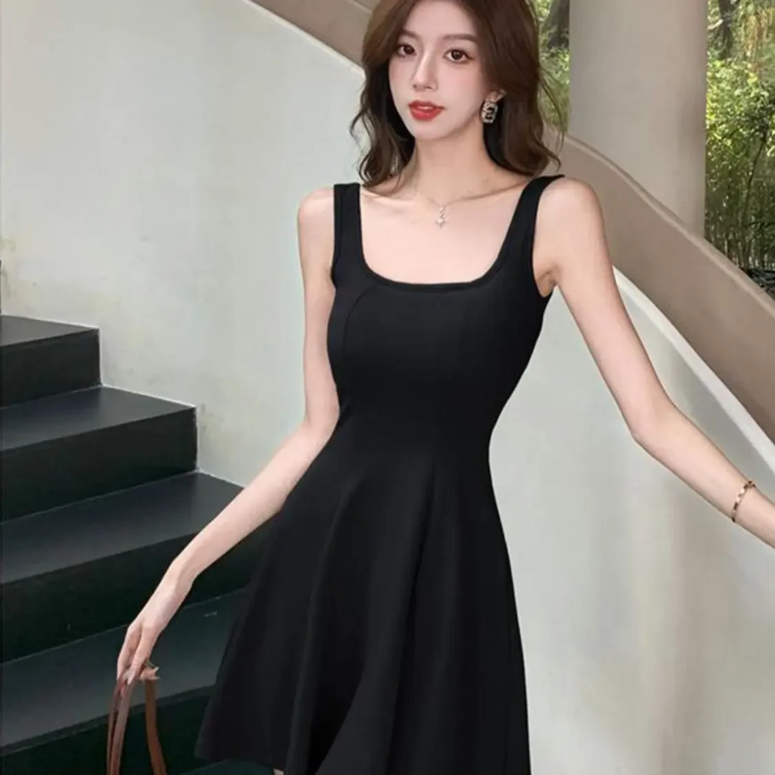 green emerald velvet dress Starry Night short fairy dress – Galartsy main image 1
