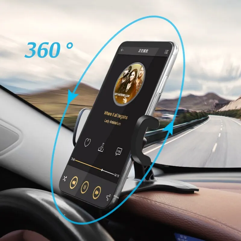 Permanent Screw Fix Phone Mount for Car Van Truck Dash for Mobile Devices (sku 43435)
