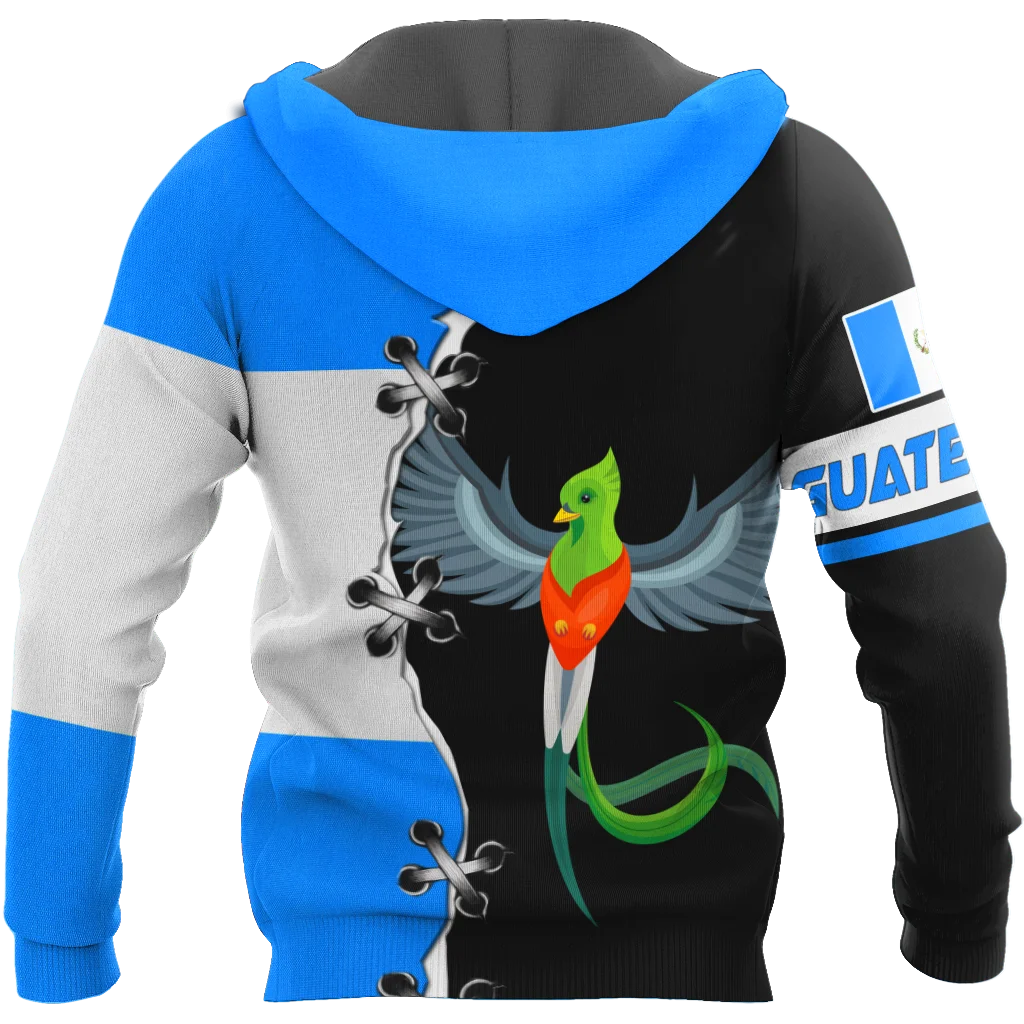 PLstar Cosmos 3DPrinted Newest Guatemala Flag Custom Name Unique Funny Hrajuku Streetwear Unisex Casual Hoodies/Zip/Sweatshirt 3