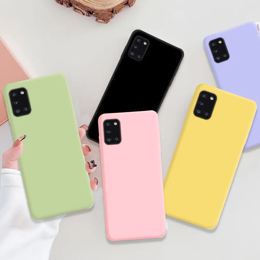 삼성 갤럭시 A31 A41 A51 A71 A11 A21S A12 A22 A32 A42 A52 A72 4G 5G 전화 케이스 용 액체 실리콘 전화 커버