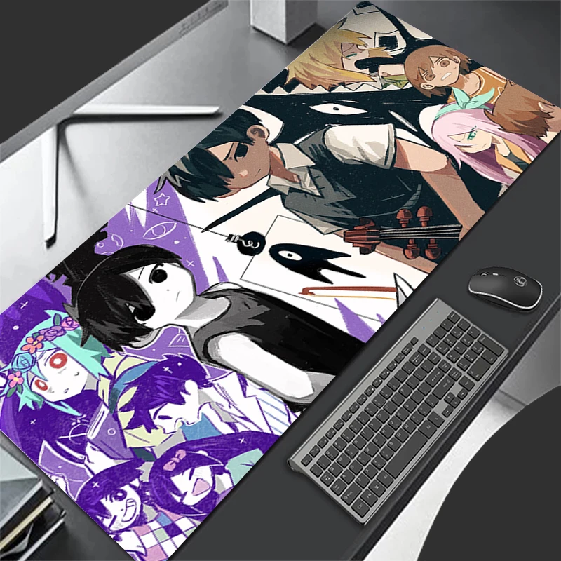 

Pixel Omori Sunny Game Mouse Pad Laptop Anime Custom Gaming Accessories Mousepad Computer Gamer Non Slip Durable Desk Mat Carpet